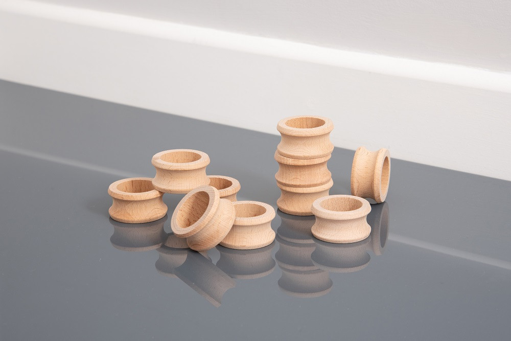 Buy The Ascent Wooden Napkin Rings Set of 6 for Dinning Table Decor | Napkin  Holder Set of Six for Dinner Table Decoration | Napkin Ring for Home and  Kitchen Decor Online