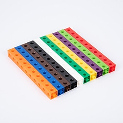 2cm Linking Cubes - Pk100