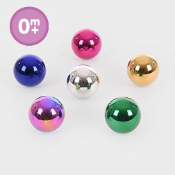 Sensory Reflective Colour Mystery Balls - Pk6
