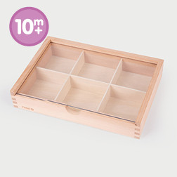 Wooden Sorting Box - 6 Way