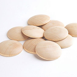 Wooden Discs - Pk10