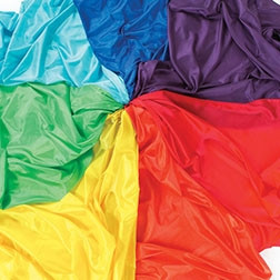 Rainbow Habutae Fabric Pack - Pk7