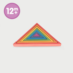 Rainbow Architect Triangles - Pk7