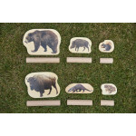 with Wooden Forest Animal Blocks