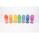 Shown with Rainbow Wooden Egg Cups 74057